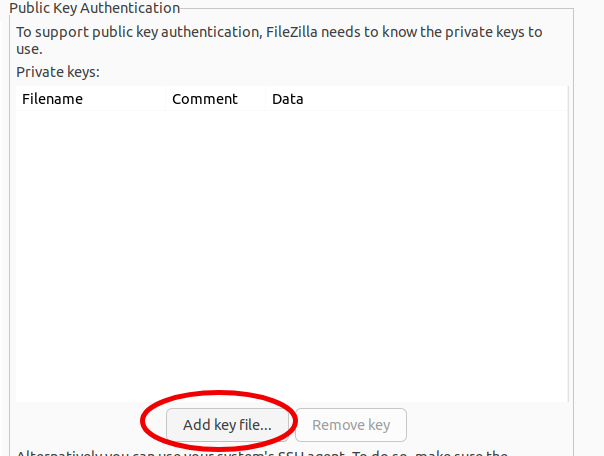 filezilla-add-key